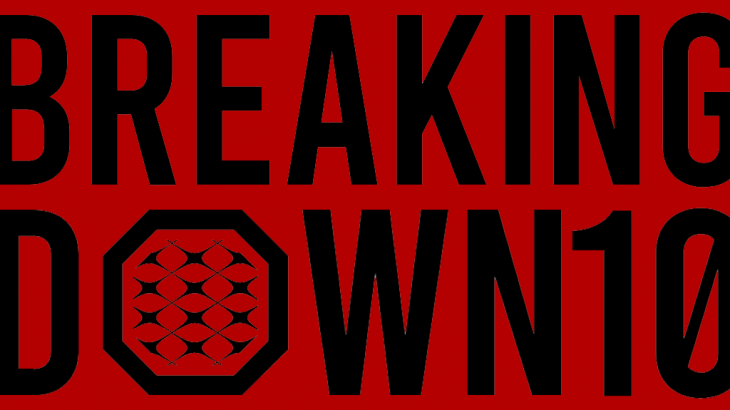 「BreakingDown10（ブレイキングダウン１０）」全対戦カードが発表！